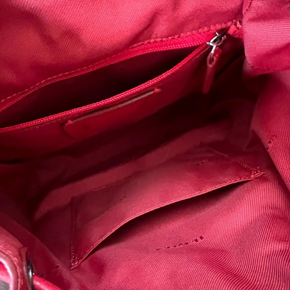COACH MINI TURNLOCK RUCKSACK IN POLISHED PEBBLE LEATHER BACKPACK